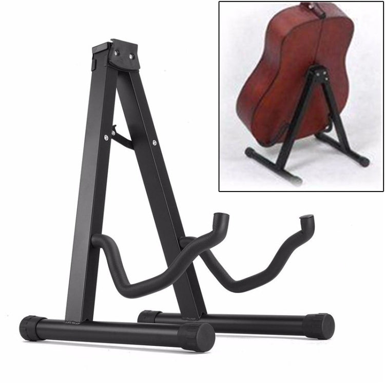 Universal Foldable Vertical Metal Guitar Stand, Metal Guitar Stand