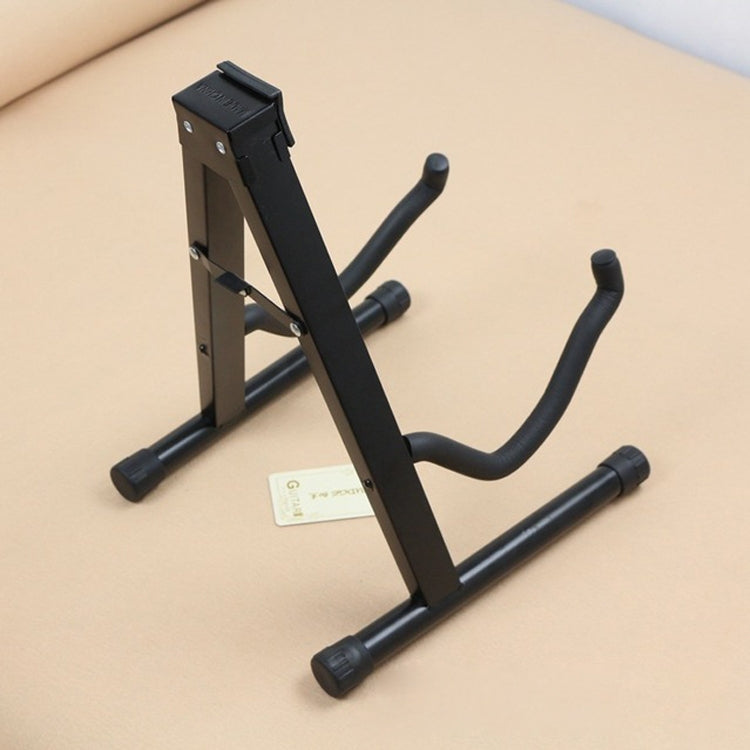Universal Foldable Vertical Metal Guitar Stand, Metal Guitar Stand