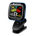 JOYO JMT-03 Portable Clip-on Guitar Tuner Metronome Supports MIC and CLIP Tuning Mode 2-in-1 360-Degree Rotating for Guitar Violin Ukulele, JMT-03