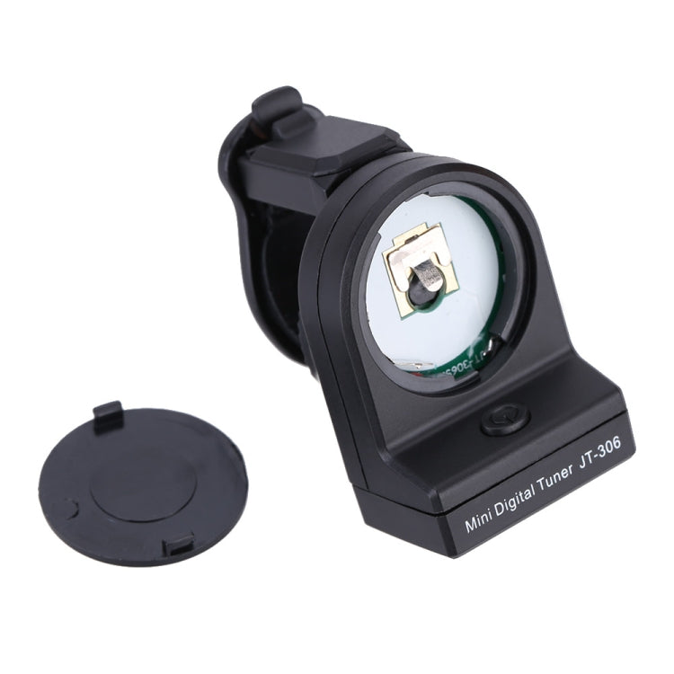JOYO JT-306 Mini Digital LCD Clip-on Tuner for Acoustic Electric Guitar Bass Violin Ukulele, JT-306