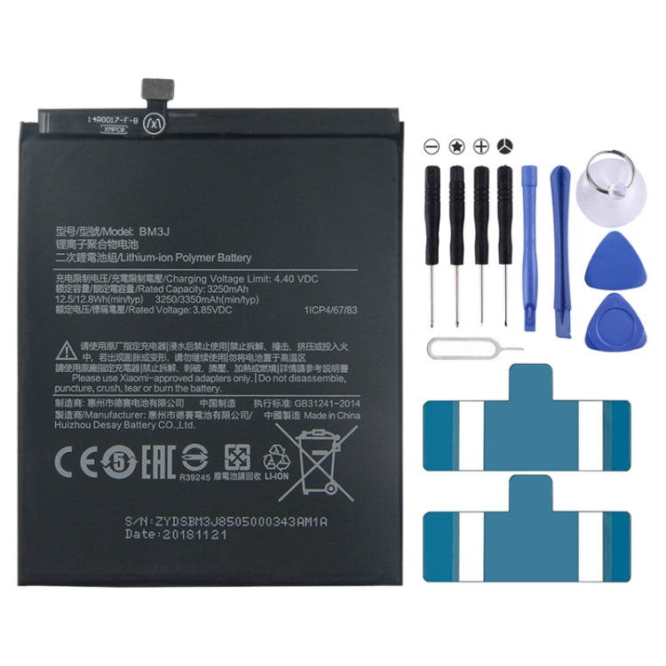 BM3J 3250mAh for Xiaomi Mi 8 Lite Li-Polymer Battery, For Xiaomi Mi 8 Lite