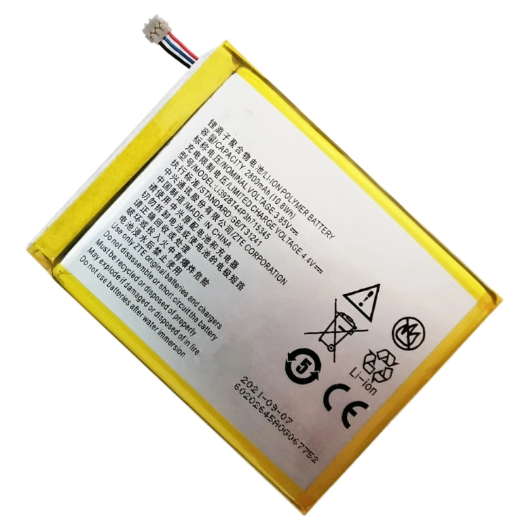 2800mAh LI3820T43P3h715345 for ZTE Grand S Flex Li-Polymer Battery, For ZTE Grand S Flex