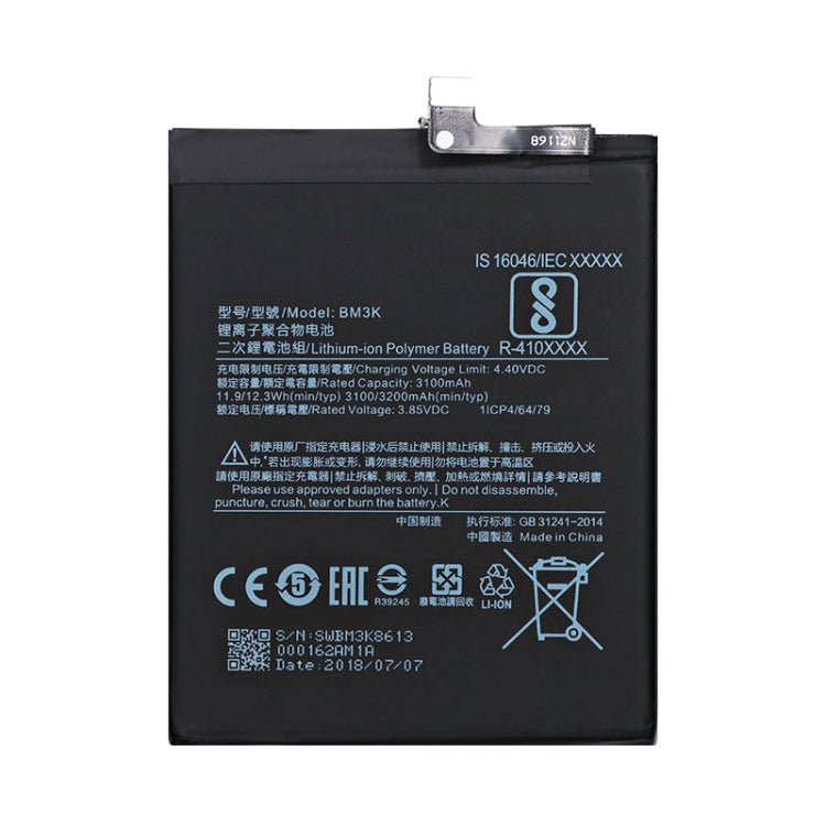 BM3K 3100mAh for Xiaomi Mi Mix 3 Li-Polymer Battery, For Xiaomi Mi Mix 3