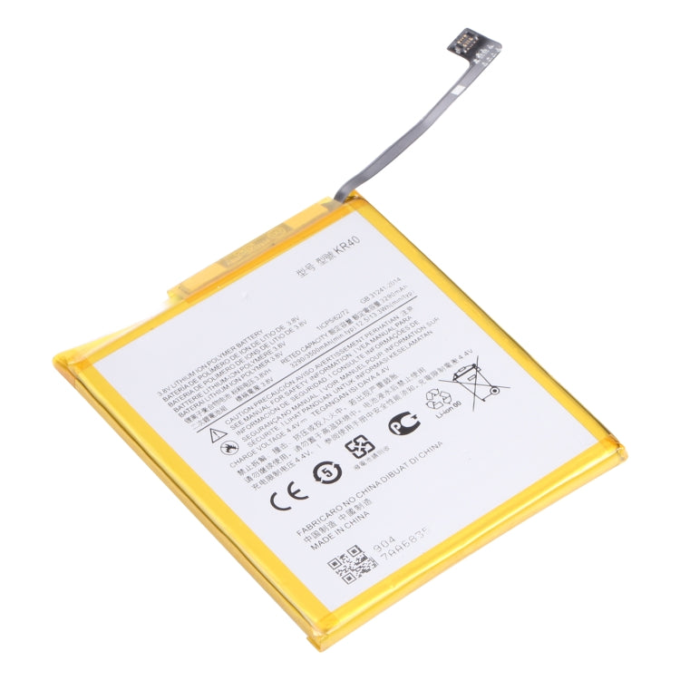 For Motorola One Vision XT1970-1 3500mAh Replacement Li-Polymer Battery KR40, For Motorola One Vision