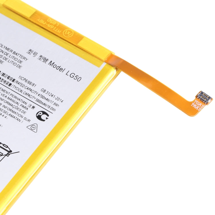 For Motorola One Fusion Plus PAKF0002IN 5000mAh Replacement Li-Polymer Battery LG50, For Motorola One Fusion Plus