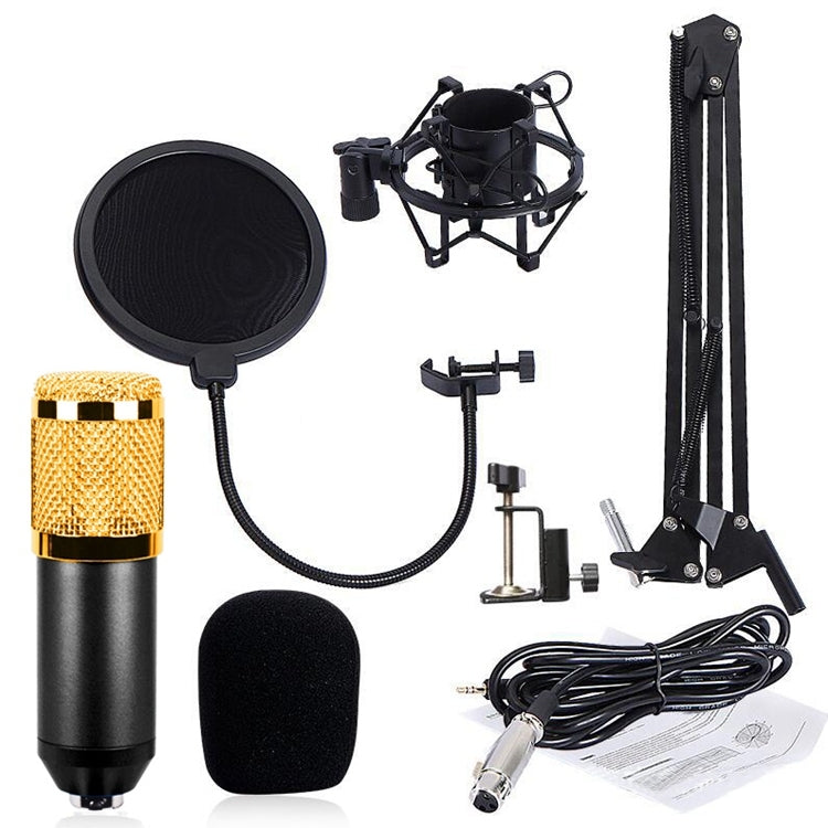 BM-800 Network K-Song Dedicated High-end Metal Shock Mount Microphone Set, BM800 Kit Blue, BM800 Kit Black, BM800 Kit Pink