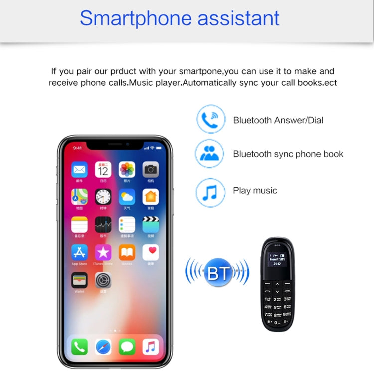 Freisprech-Bluetooth-Dialer-Kopfhörer, MTK6261DA, Anti-Verlust, Einzel-SIM, Netzwerk: 2G