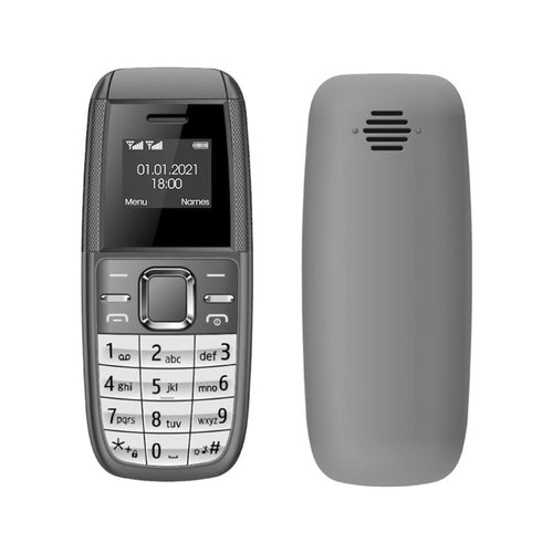 0.66 inch, MT6261D, 21 Keys, Bluetooth, MP3 Music, Dual SIM, Network: 2G