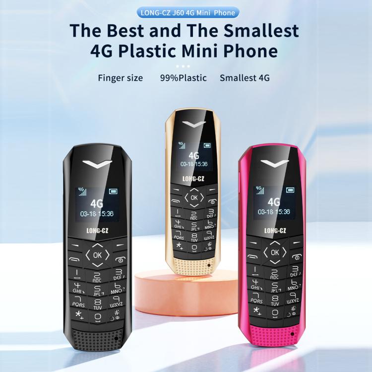LONG-CZ S60 4G Mini Phone – Compact Feature Phone with 600mAh Battery