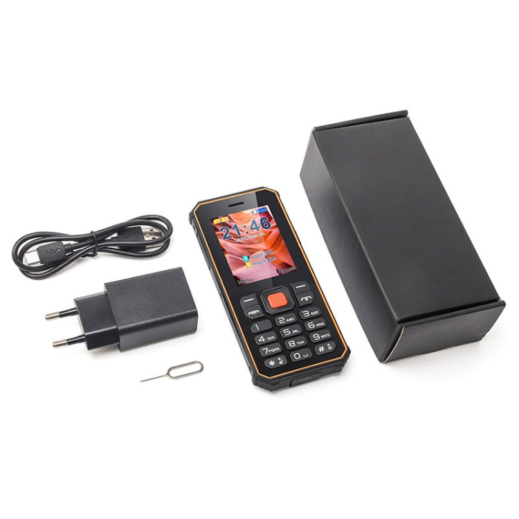 UNIWA S2 IP68 Rugged Keypad Phone, 2.4 inch Mediatek MT6261, 2500mAh Battery, 21 Keys, Network: 2G