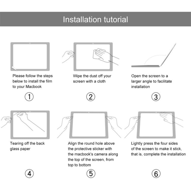 13,3 Zoll Laptop Universal-Bildschirm HD-Schutzfolie aus gehärtetem Glas, 13,3 Zoll
