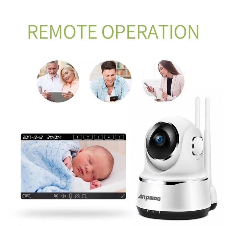 Anpwoo Guardian 2.0MP 1080P 1/3 inch CMOS HD WiFi IP Camera, Support Motion Detection / Night Vision, Guardian White