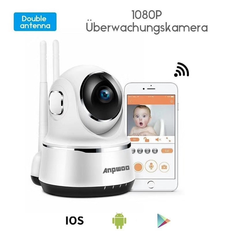 Anpwoo Guardian 2.0MP 1080P 1/3 inch CMOS HD WiFi IP Camera, Support Motion Detection / Night Vision, Guardian White
