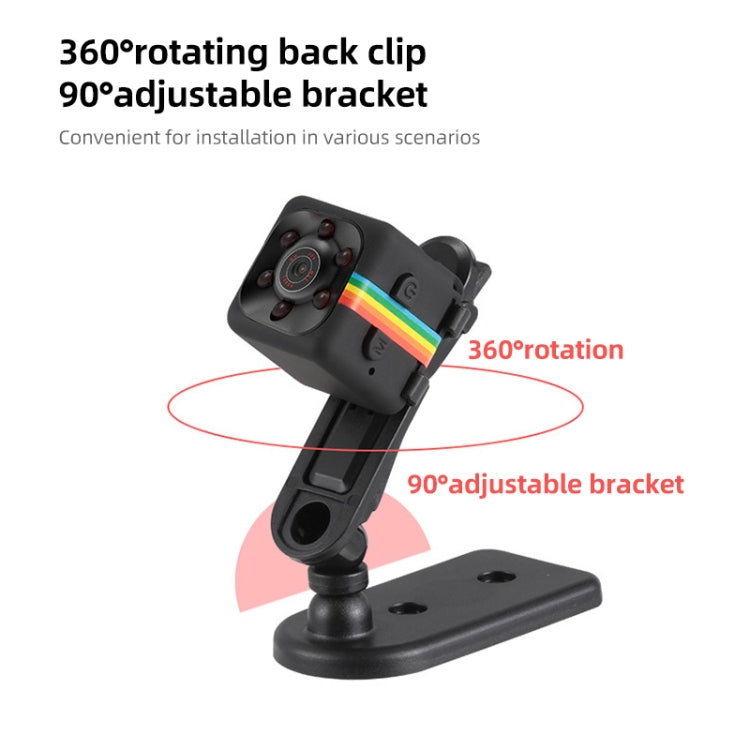SQ11 Mini DV HD 960P 6 LEDs Sport Recorder Camera with Holder, Support Monitor Detection & IR Night Vision & TF Card, SQ11 960P 6 LEDs Red, SQ11 960P 6 LEDs Black, SQ11 960P 6 LEDs Blue