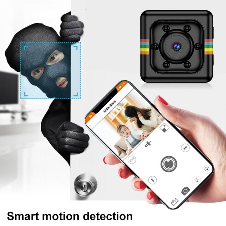 SQ11 Mini DV HD 480P 6 LEDs Sport Recorder Camera with Holder, Support Monitor Detection & IR Night Vision & TF Card, SQ11 480P 6 LEDs Red, SQ11 480P 6 LEDs Black, SQ11 480P 6 LEDs Blue