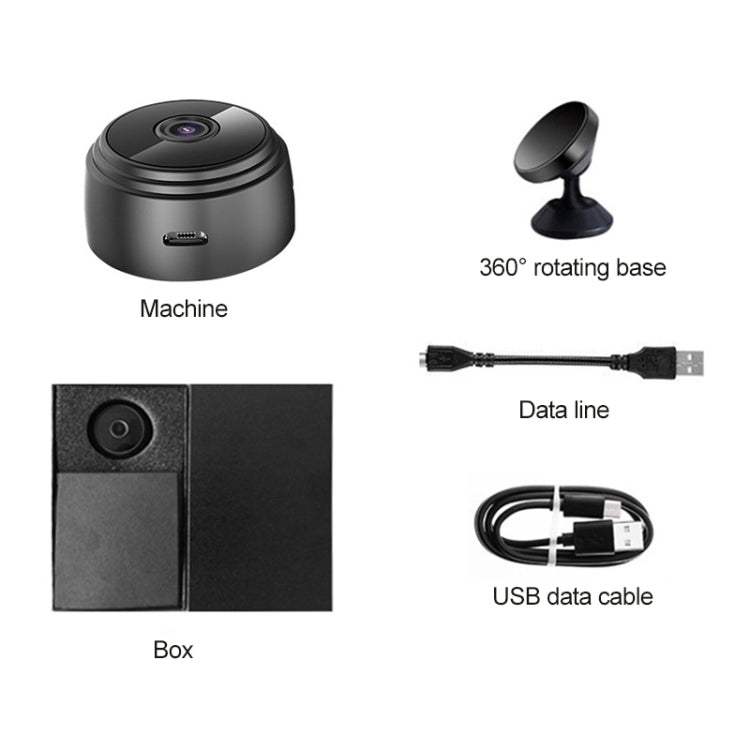 A9 720P Wifi Wireless Network Camera Wide-angle Recorder, A9 720P (White), A9 720P (Black)