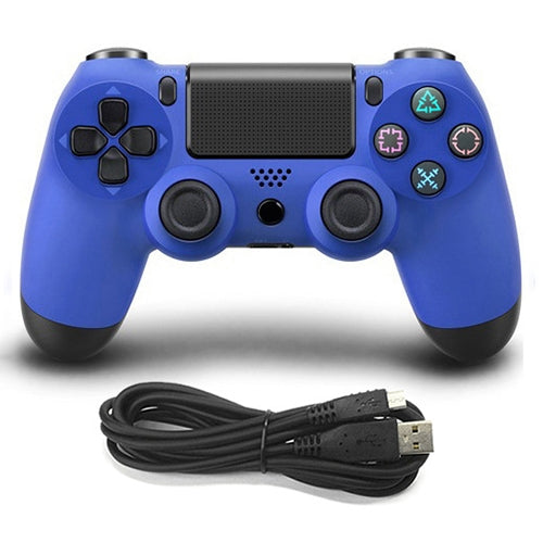 PS4 Wired Game Controller – Blue, White & Black | 1.5m Cable