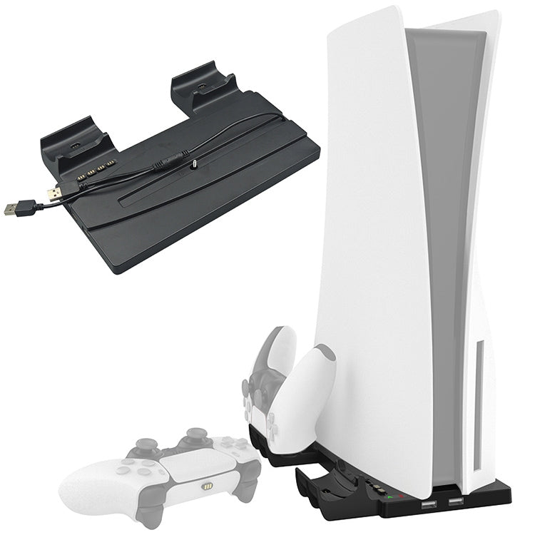 iplay HBP-269 für PS5 De / UHD-Ladestation Vertikale Basis mit Controller-Ladegerät, iPega HBP-269