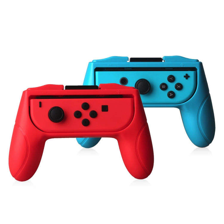 OIVO Nintendo Switch Joy-Con Grip Handles – 2 Piece Red & Blue Set