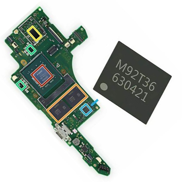 M92T36 Power Charging Chip für Nintendo Switch, M92T36