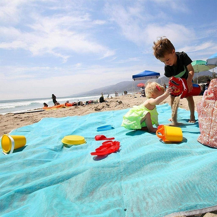Sandfreie, leichte und faltbare Outdoor-Picknickmatte, Camping-Unterlage, Strandmatte, Größe: 2x2m