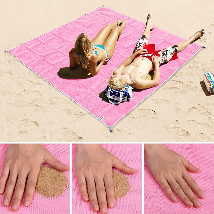 Sandfreie, leichte und faltbare Outdoor-Picknickmatte, Camping-Unterlage, Strandmatte, Größe: 2x2m