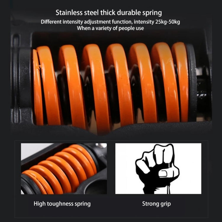 Verstellbarer Handtrainer 25-50 kg, Krafttrainingsgerät für Hand und Handgelenk für Männer, 25-50 kg Handgriffe