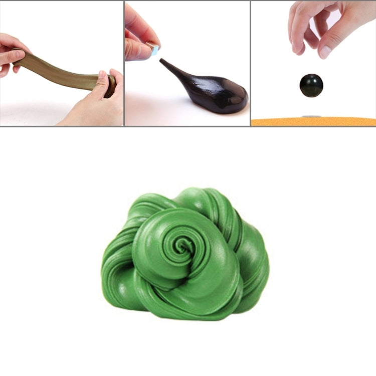 DIY Plasticine Slime Magnetic Rubber Mud Stress Reducer Anti-Anxiety Bouncing Putty Magic Clay Education Toy for Kids and Adults, Small Iron Box Size: 6x2.5cm