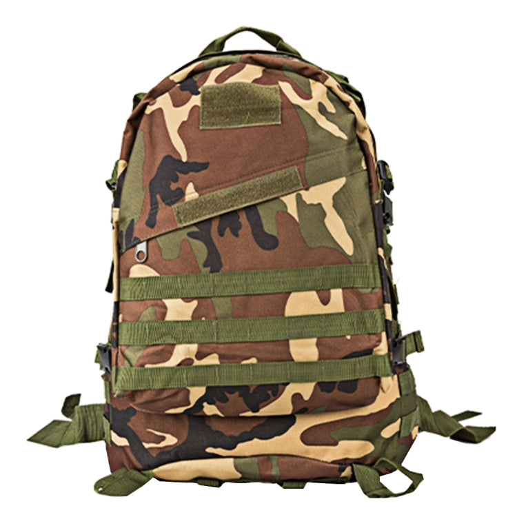 INDEPMAN DL-B001 Modischer Camouflage-Rucksack für Herren aus Oxford-Gewebe, 40 l, Outdoor-Tasche zum Wandern, Campen und Reisen, 3D-Rucksack mit erweitertem MOLLE-System, Klettfläche & verstellbaren Schultergurten, Größe: 51 x 42 x 22 cm