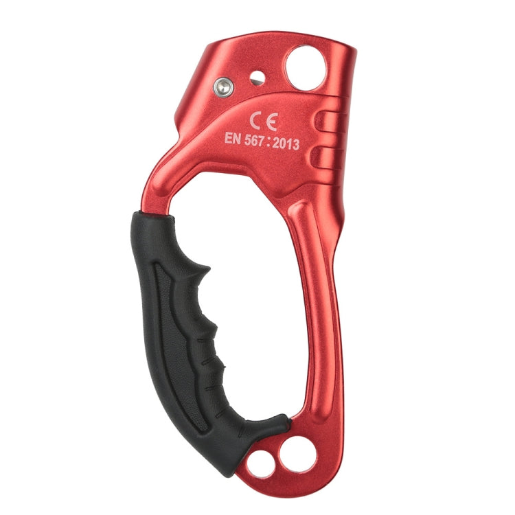 XINDA TP-8606 Outdoor Rock Climbing Aerial Work Anti-fall Handheld Rope Gripper for 8-12mm Diameter Rope Right, Right