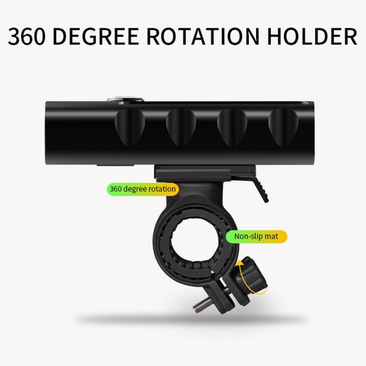 BX3 USB Charging Bicycle Light Front Handlebar Led Light (10 Hours, T6+A02 Lamp), 10 Hours, T6+A02 Lamp
