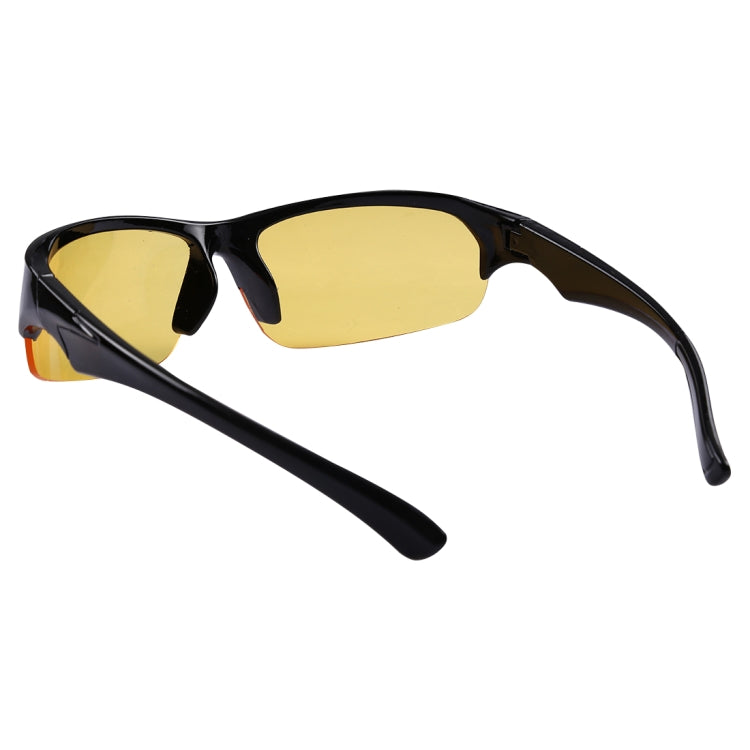 Yellow Lens Anti Glare Night Vision Glasses Safety Driver Sunglasses for Men / Women