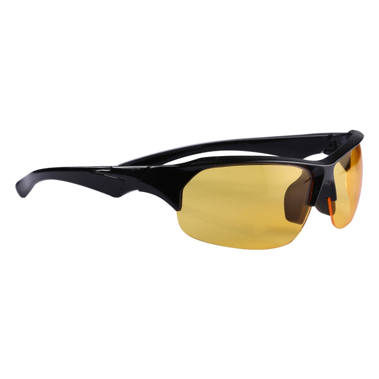 Yellow Lens Anti Glare Night Vision Glasses Safety Driver Sunglasses for Men / Women