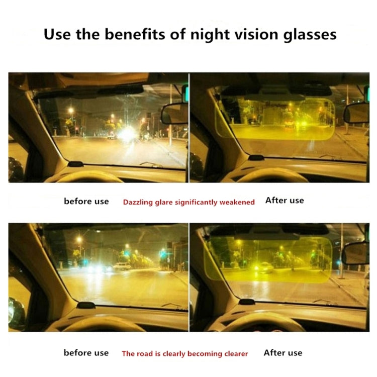 Yellow Lens Anti Glare Night Vision Glasses Safety Driver Sunglasses for Men / Women