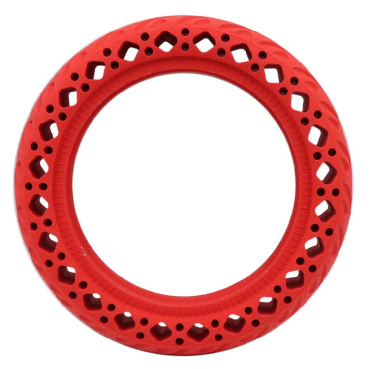 8.5 inch Electric Scooter Wear-resistant Shock-absorbing Decorative Pattern Tire Honeycomb Solid Tire, Suitable for Xiaomi Mijia M365