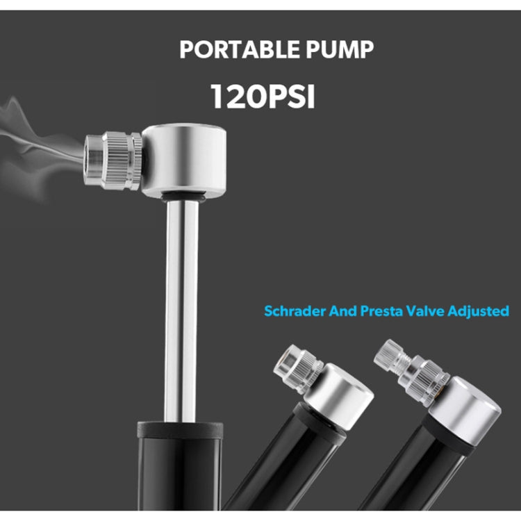 Manual Mini Portable Bicycle Aluminum Alloy Pump + Plastic glue-free tire patch + Tire lever, Inflator + Plastic glue-free tire patch + Tire lever  Silver, Inflator + Plastic glue-free tire patch + Tire lever Black                                      ...