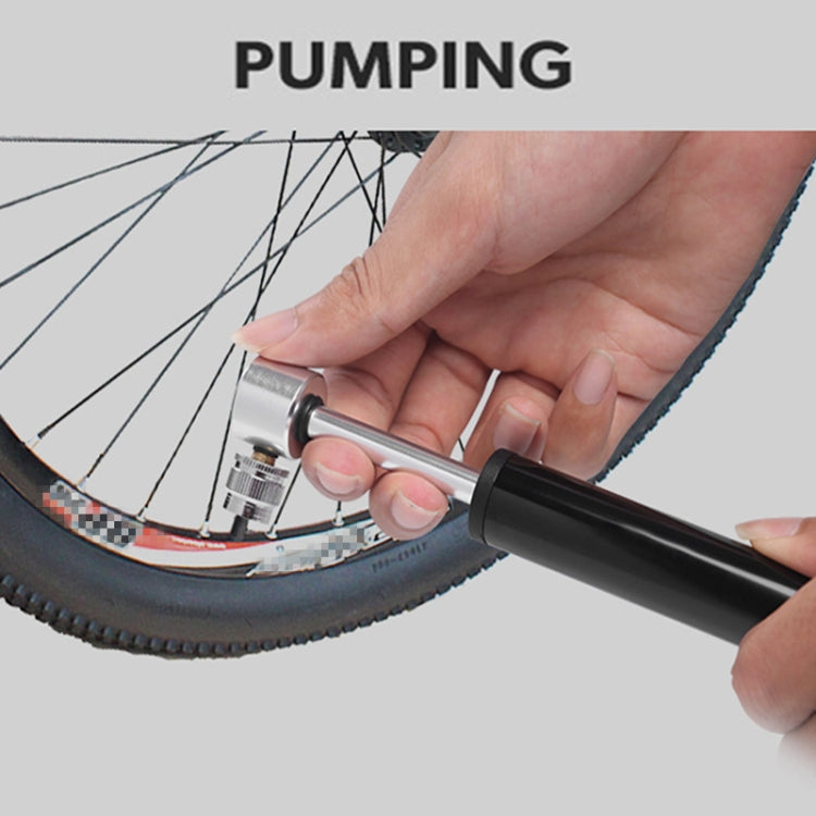 Manual Mini Portable Bicycle Aluminum Alloy Pump + Plastic glue-free tire patch + Tire lever, Inflator + Plastic glue-free tire patch + Tire lever  Silver, Inflator + Plastic glue-free tire patch + Tire lever Black                                      ...