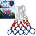 Standard-Basketballnetz aus Polyester (Weiß-Rot-Blau), Standardausführung