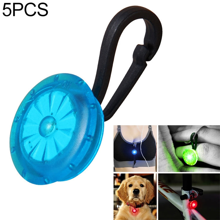 5 Stk. Camping-Nachtlauf-Armband mit leuchtender Schnalle, Sicherheitslicht, 5 Stk. Sicherheitslicht, 5 Stk. Sicherheitslicht