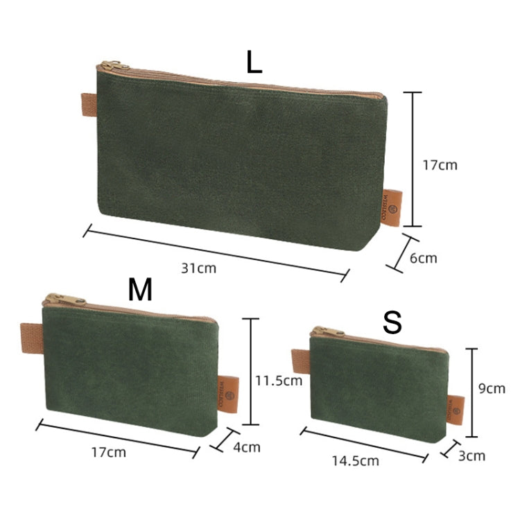 14.5 x 9 x 3cm Electrician Repair Hardware Tool Carrying Bag, 14.5 x 9 x 3cm (Grey), 14.5 x 9 x 3cm (Khaki), 14.5 x 9 x 3cm (Forest Green), 14.5 x 9 x 3cm (Army Green)