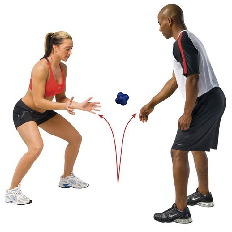 Hexagonal-Reaktionsball für Schnelligkeits- und Agilitätstraining, Training der Hand-Augen-Koordination