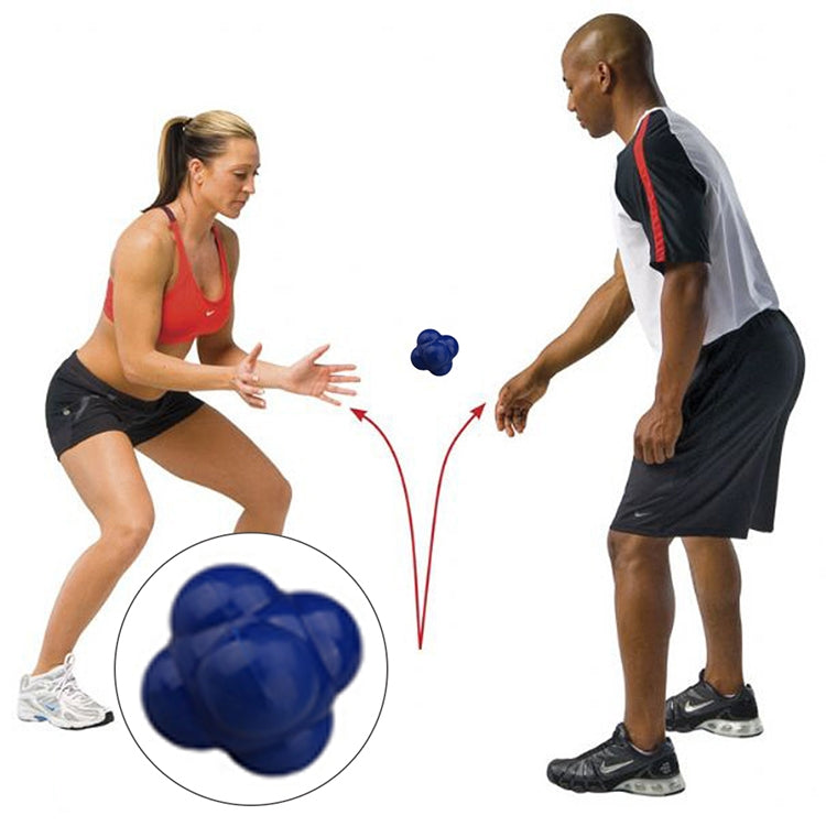 Hexagonal-Reaktionsball für Schnelligkeits- und Agilitätstraining, Training der Hand-Augen-Koordination