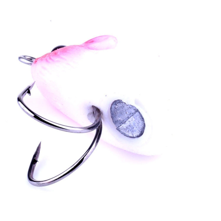 HENGJIA 5cm Biomimetic Mouse Fishing Bait Fishing Lures, Random Color Delivery, Mouse