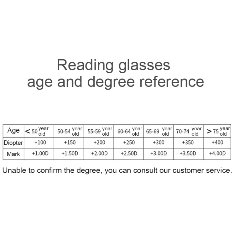 Portable Folding 360 Degree Rotation Presbyopic Reading Glasses with Pen Hanging, +2.50D, +2.50D