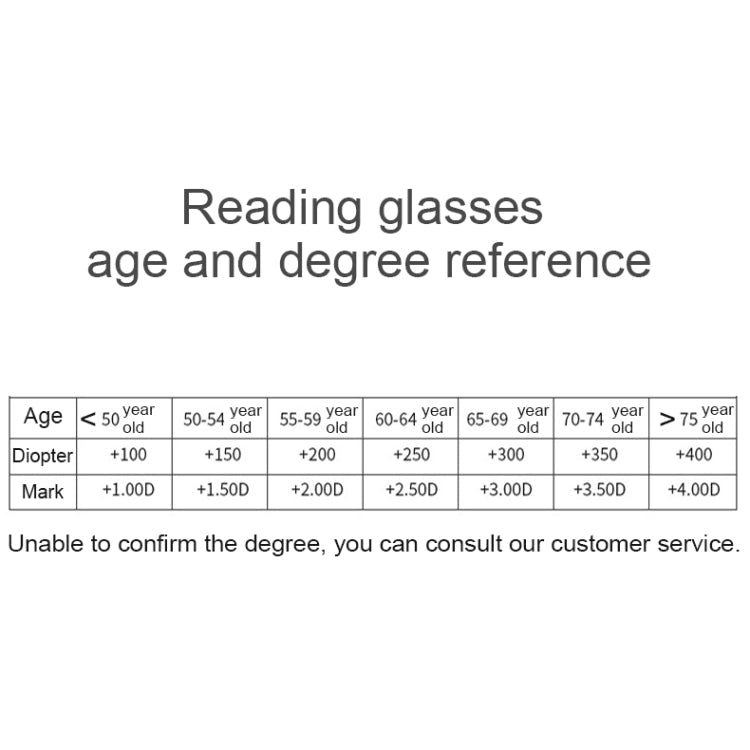 Folding Anti Blue-ray Presbyopic Reading Glasses with Case & Cleaning Cloth, +1.00D, +1.00D