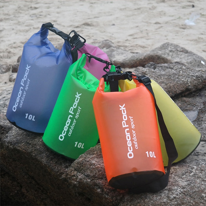 Waterproof Dry Bag PVC Roll Top Dry Sack Outdoor Travel Storage Bag Blue
