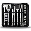 20 in 1 Outdoor Tableware Set Camping Barbecue Tableware Picnic Tool Set, 20 in 1