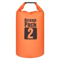 Outdoor Waterproof Bag Dry Sack PVC Barrel Bag, Capacity: 2L, Capacity: 2L (Dark Blue), Capacity: 2L (Orange), Capacity: 2L (Green), Capacity: 2L (Yellow)