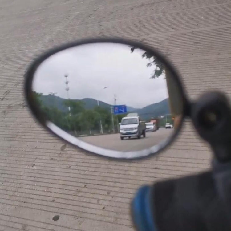 360 Grad drehbarer Mountainbike-Fahrrad-Schnellspann-Silikon-Rückspiegel mit Reflektor