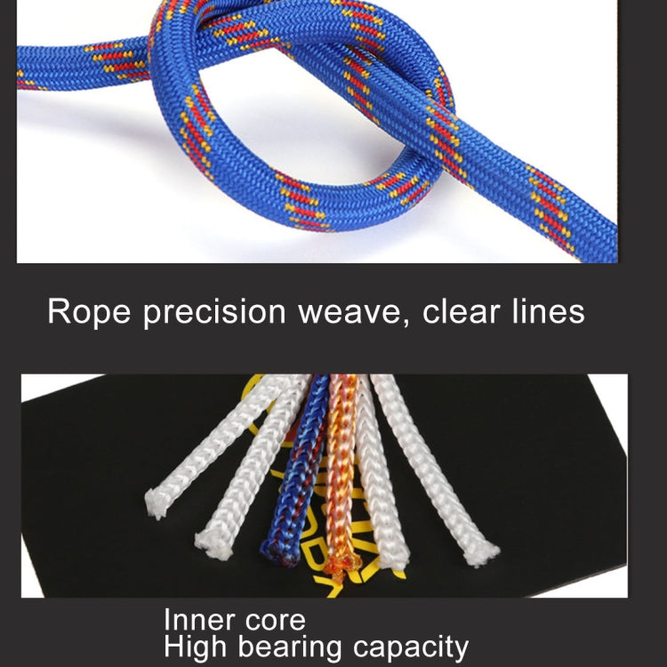Climbing Auxiliary Rope Static Rope Safety Rescue Rope, Length: 15m Diameter: 10mm, Length:15m Diameter: 10mm